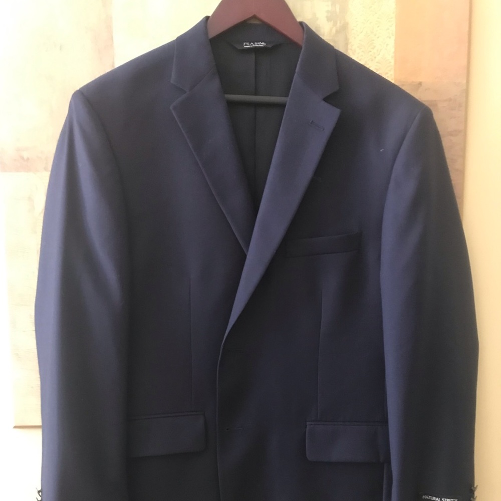 Navy Blue Suit Jacket